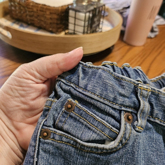 Lands' End Rolled hem jeans Size 6X - Picture 4 of 10